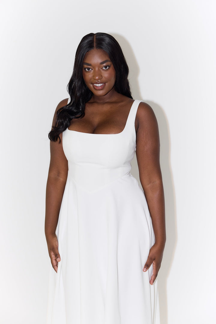 Renée™ Timeless midi dress with flowing cut