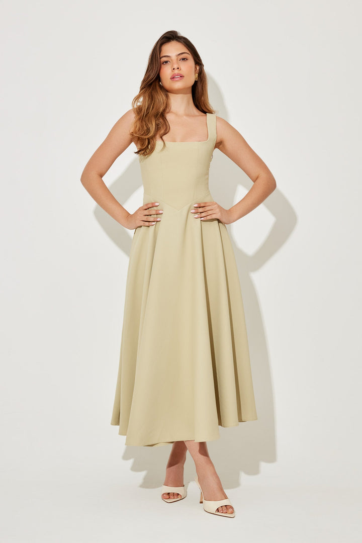 Renée™ Timeless midi dress with flowing cut