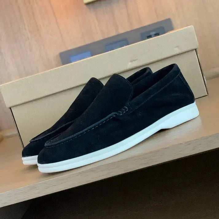 Ronja™ Suede Loafers with Chic