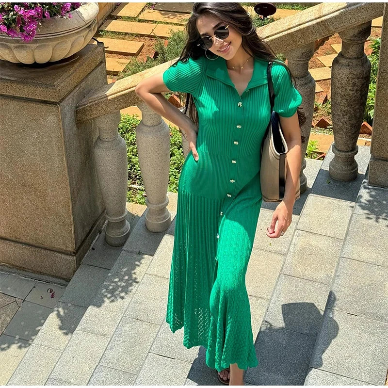 Elvessa™ Knit Dress Elegant