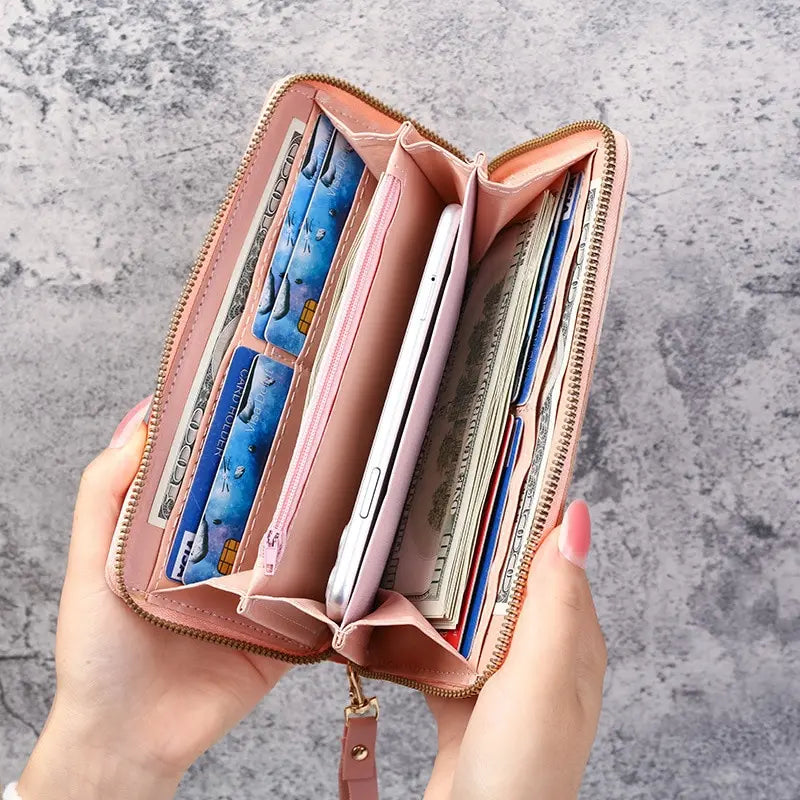 Lerun™ zipper wallet