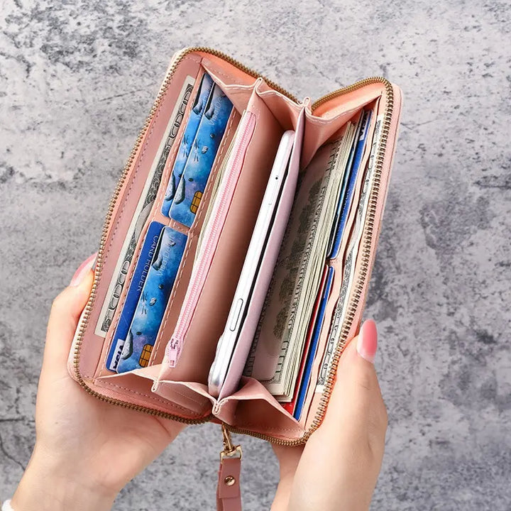 Lerun™ zipper wallet