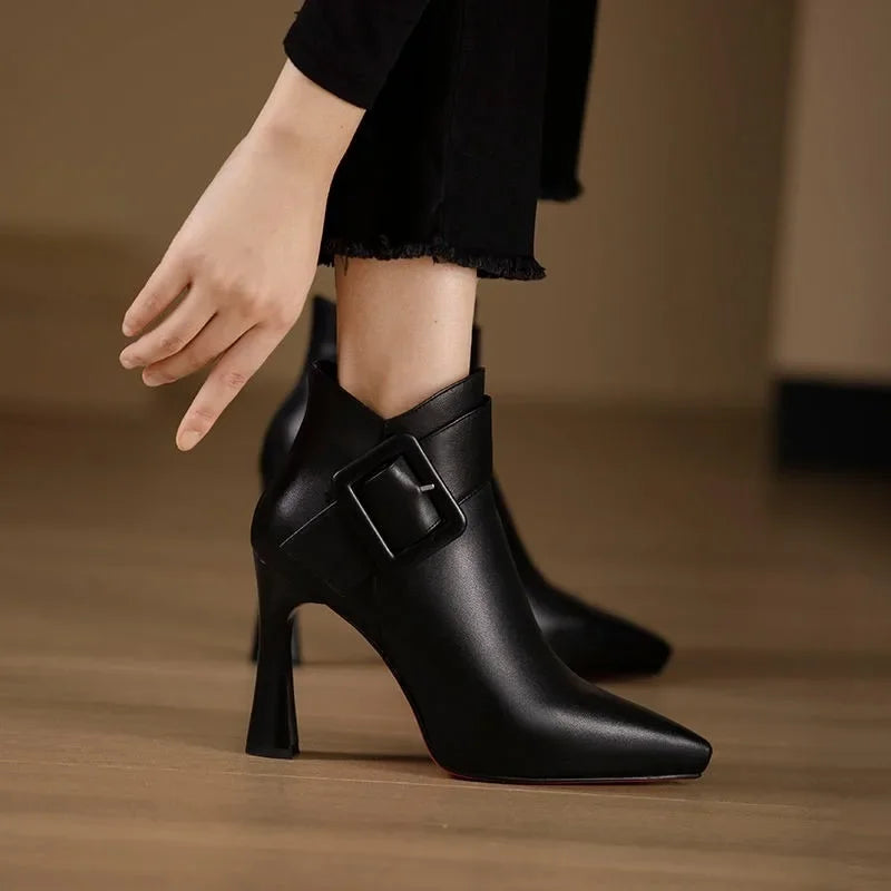 Avelor™ Buckle Ankle Boots