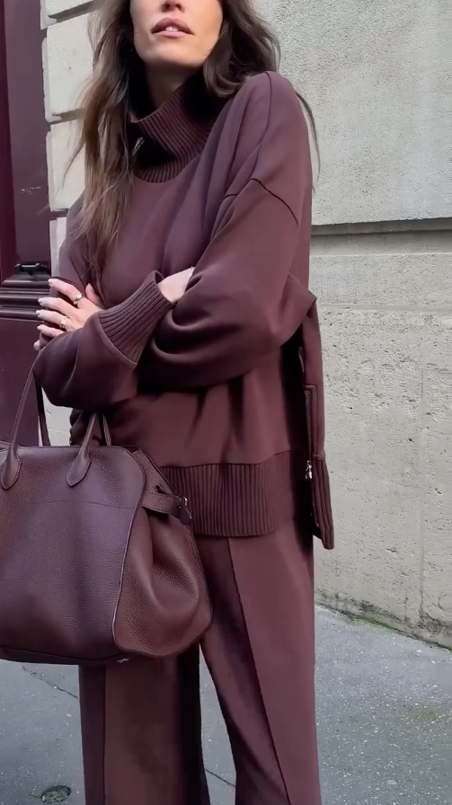 Lioren™ Luxe Gebreide Ensemble