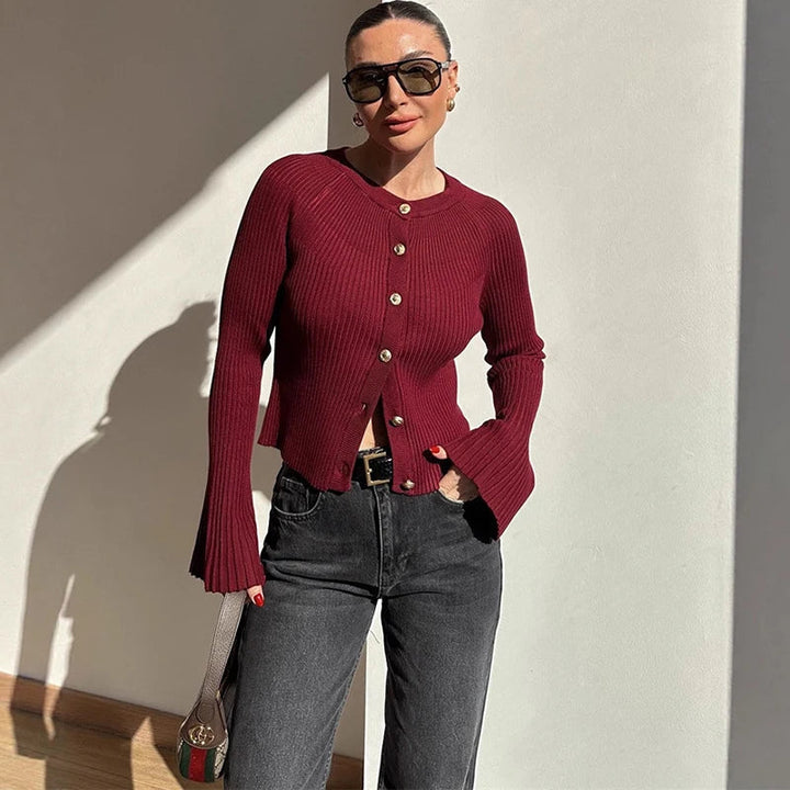 Travian™ Ribbed Cardigan
