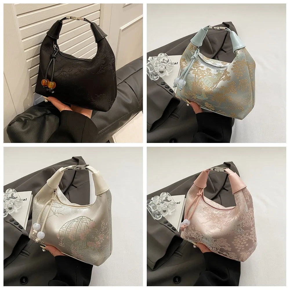 Zeril™ Embroidered Handbag