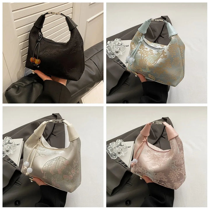 Zeril™ Embroidered Handbag
