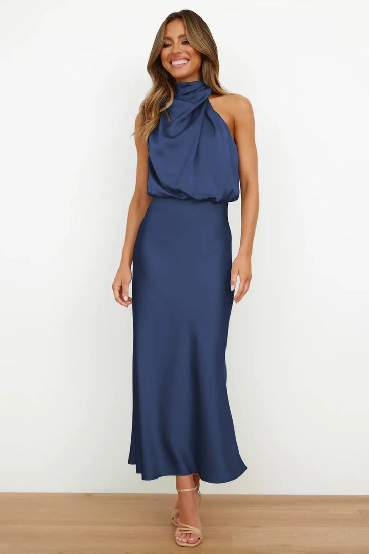Selene™ Halterneck Long Dress
