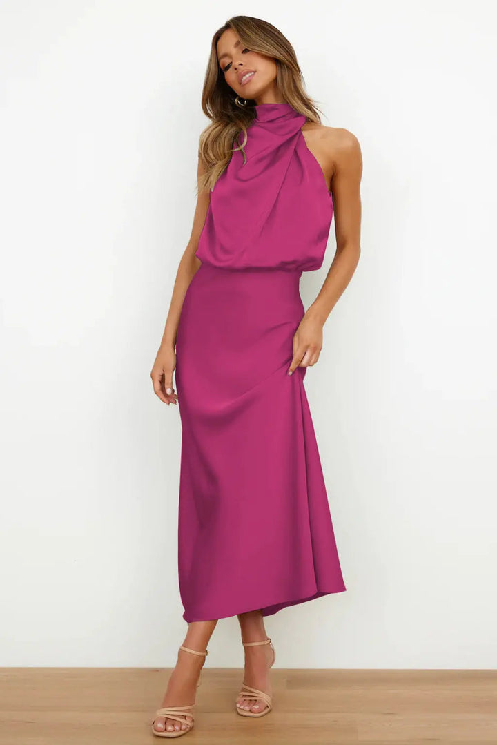 Selene™ Halterneck Long Dress