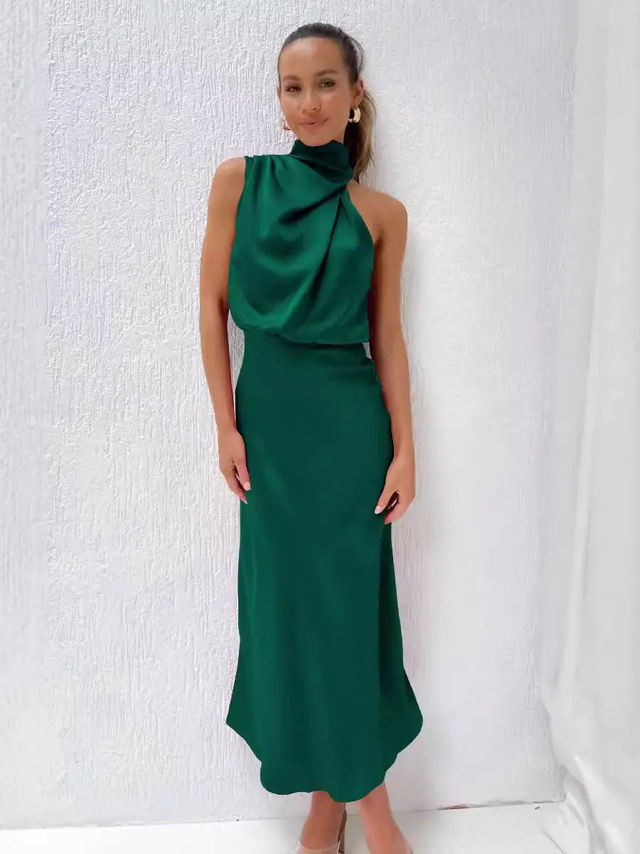 Selene™ Halterneck Long Dress