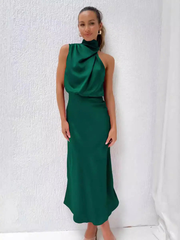 Selene™ Halterneck Long Dress