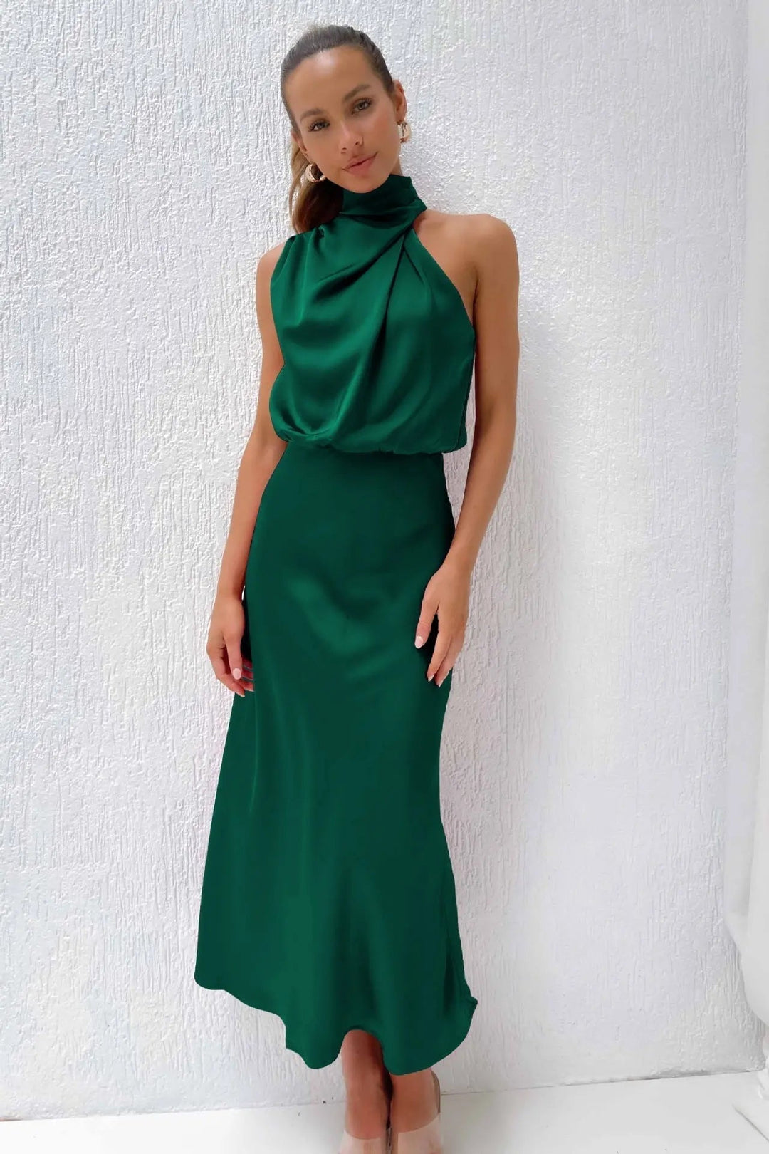 Selene™ Halterneck Long Dress