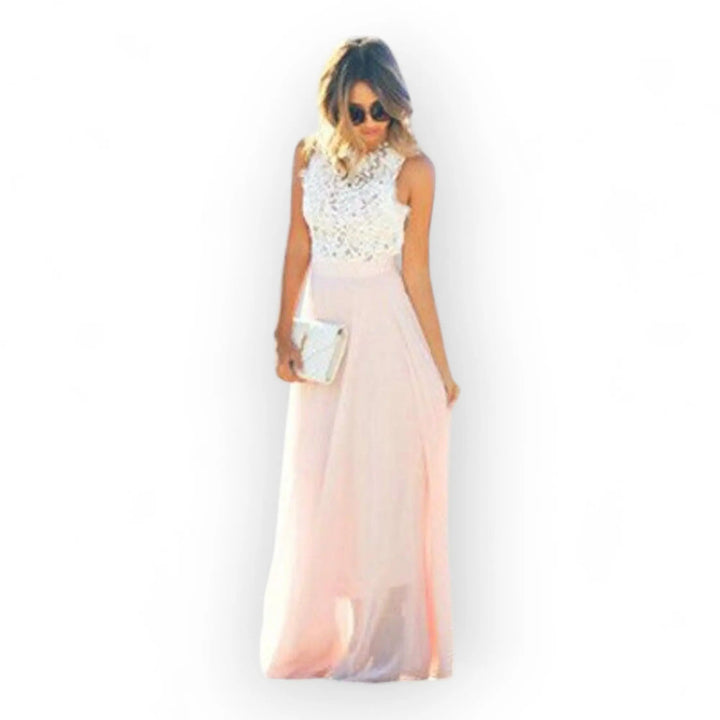 Selma™ summer dress made of lace without sleeves