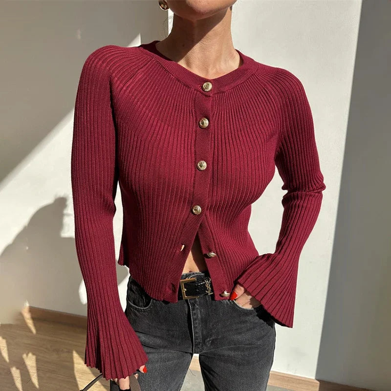 Travian™ Ribbed Cardigan