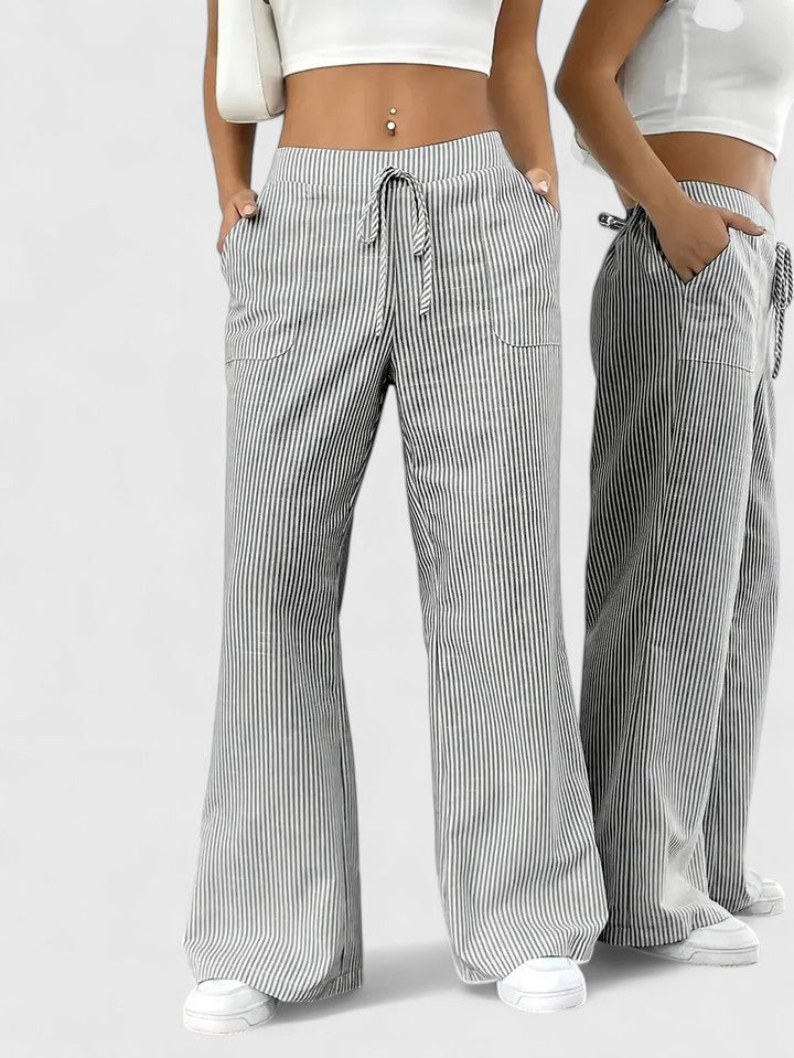 Siran™ wide pants with elegant touch