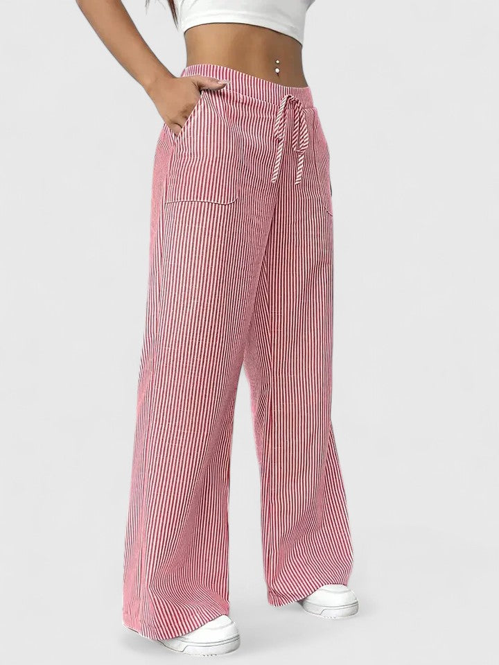 Siran™ wide pants with elegant touch
