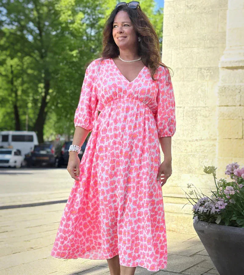 Talina™ dress with elegant print