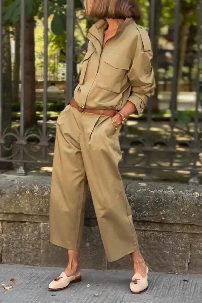 Tareya™ Wide Cargo Set for Women