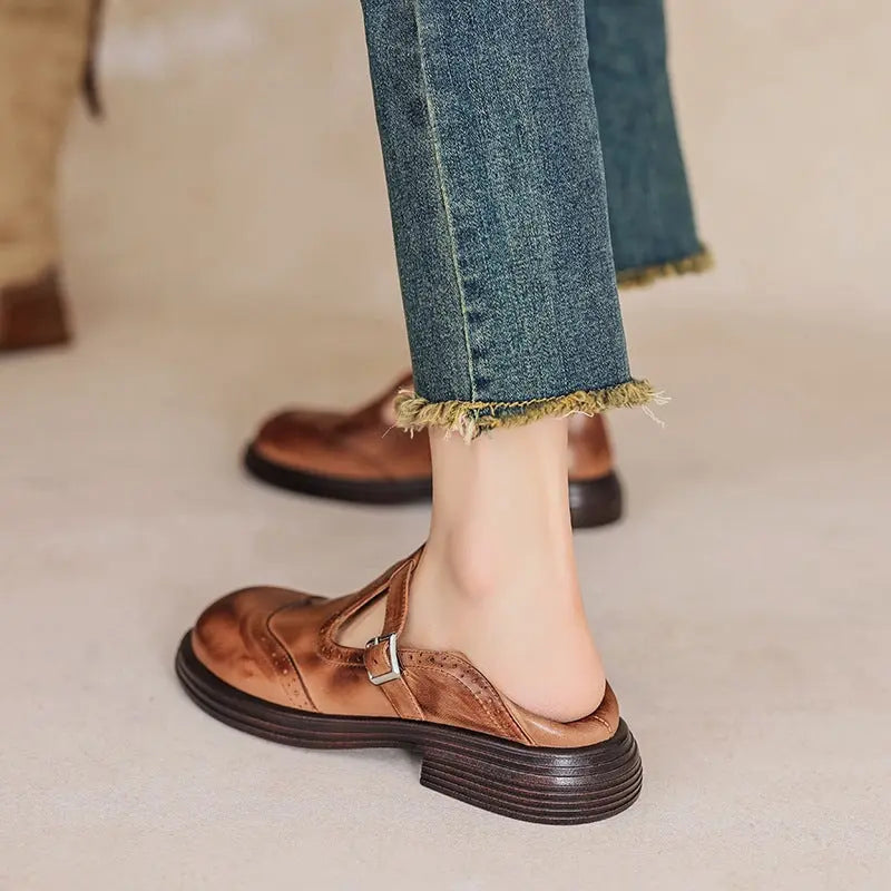 Velda™ Stylish Mary Janes