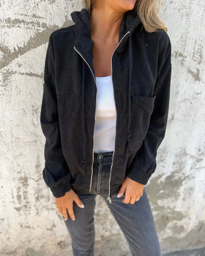 Veralisa™ Cord Fabric Jacket with Style