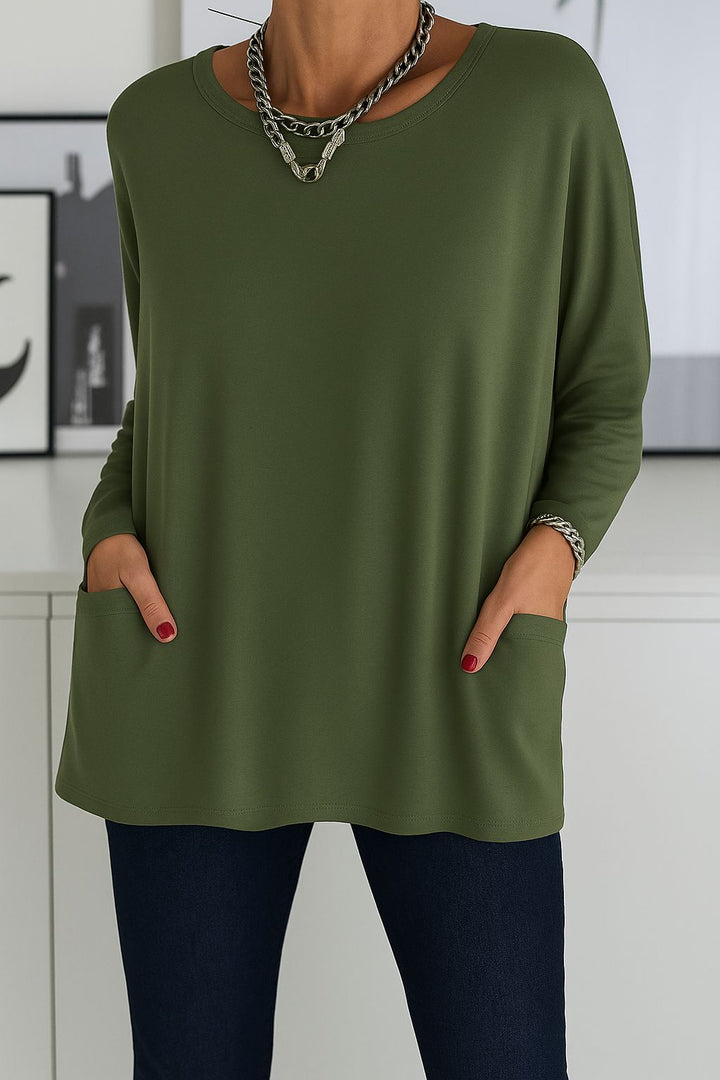 Clavien™ Long Knit Tunic