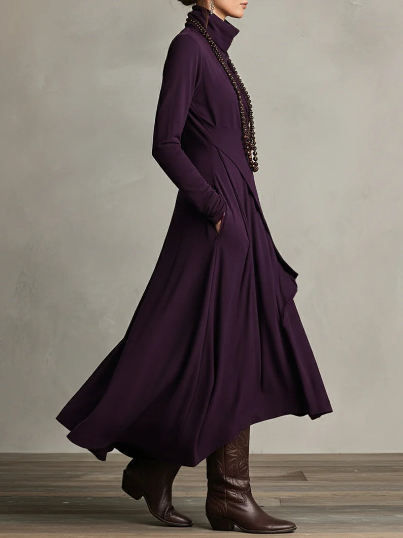 Dravelle™ Draped Maxi Dress