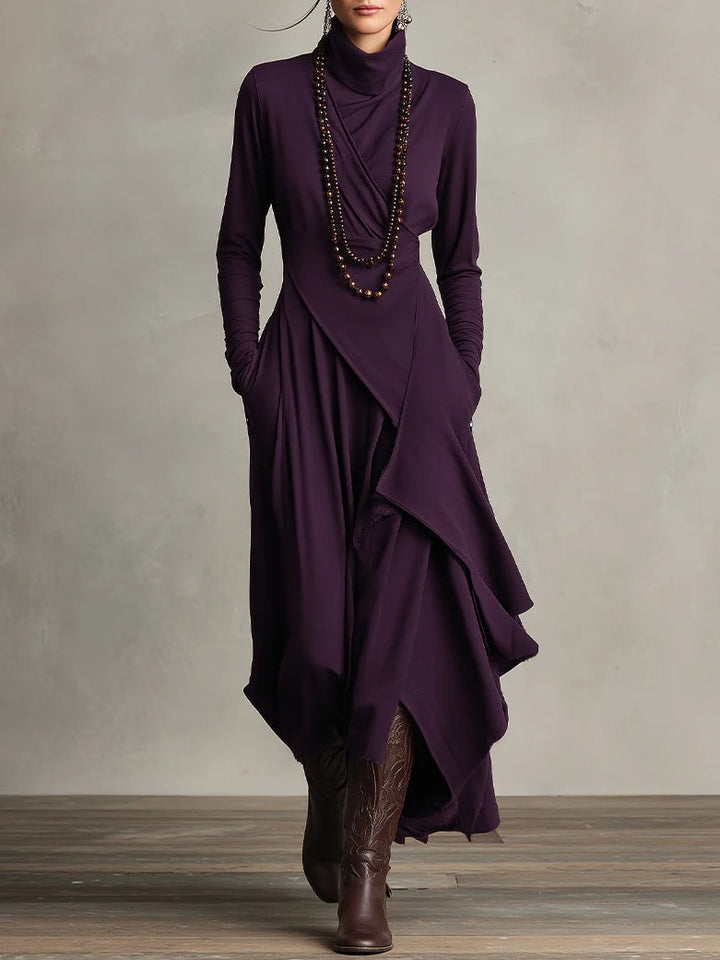 Dravelle™ Draped Maxi Dress