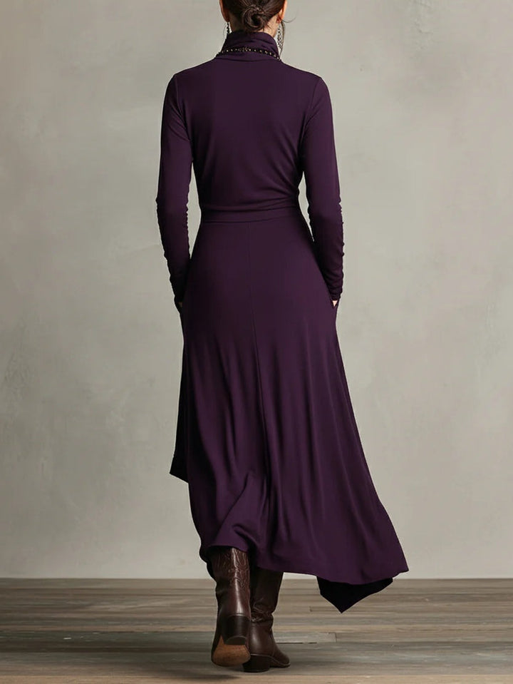 Dravelle™ Draped Maxi Dress