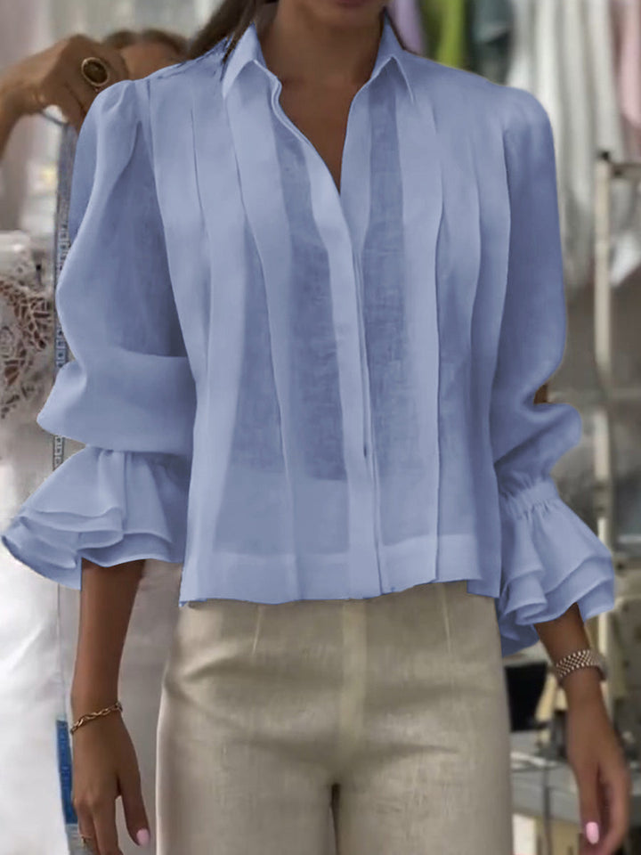 Orvianne™ blouse with pleats