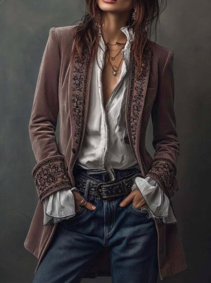 Fedrix™ Long Vintage Coat