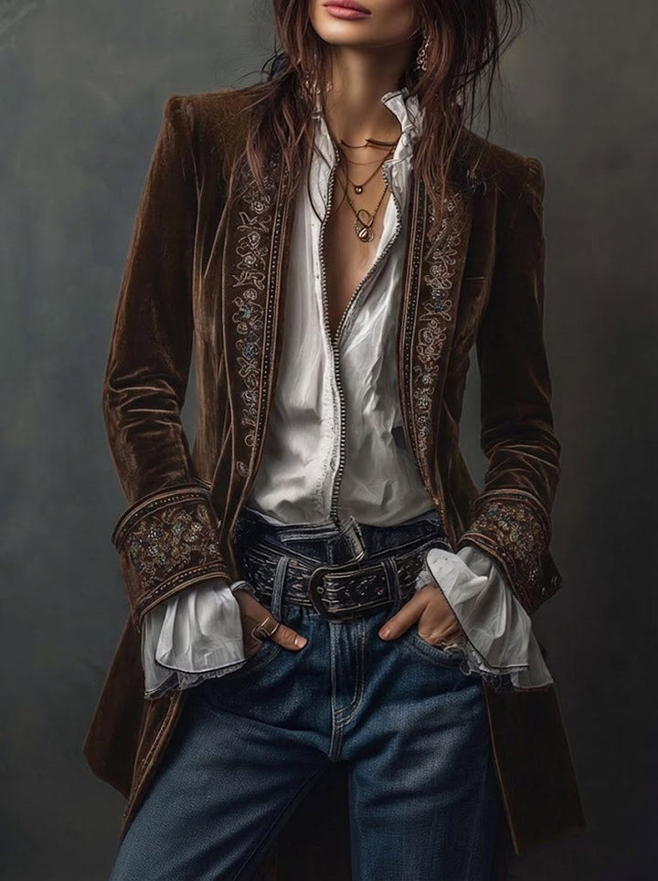 Fedrix™ Long Vintage Coat