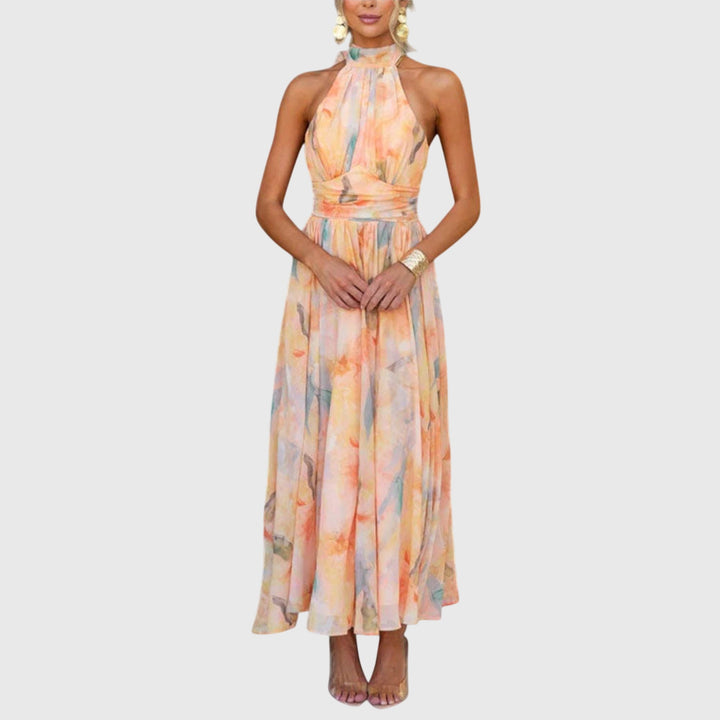 Celvra™ Halter Maxi Dress