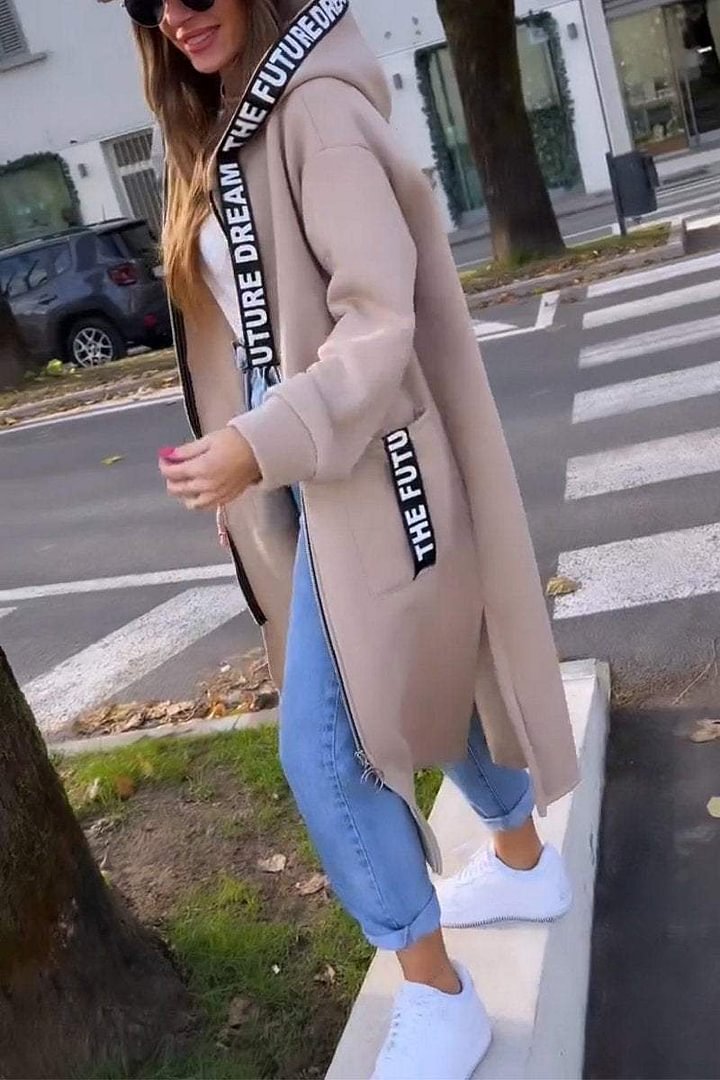 Averionne™ Long Hooded Jacket