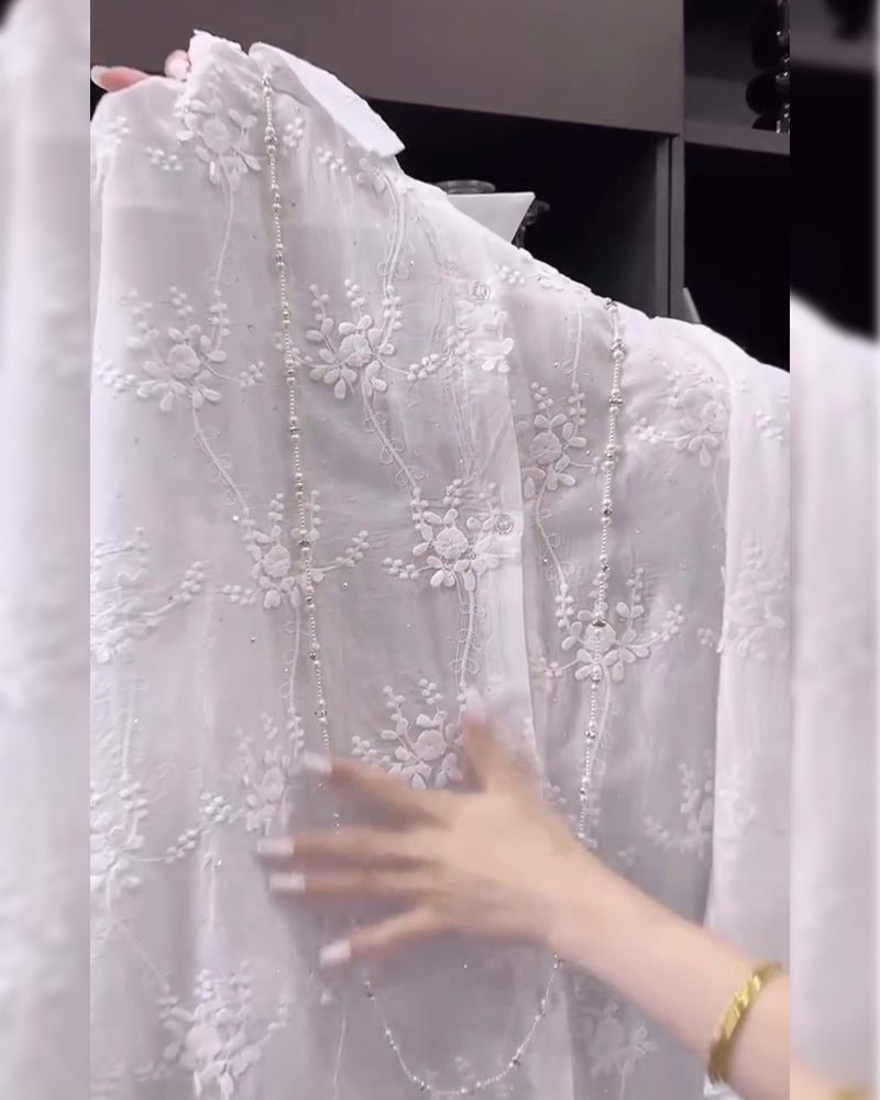 Emvora™ Embroidered Drop Shirt