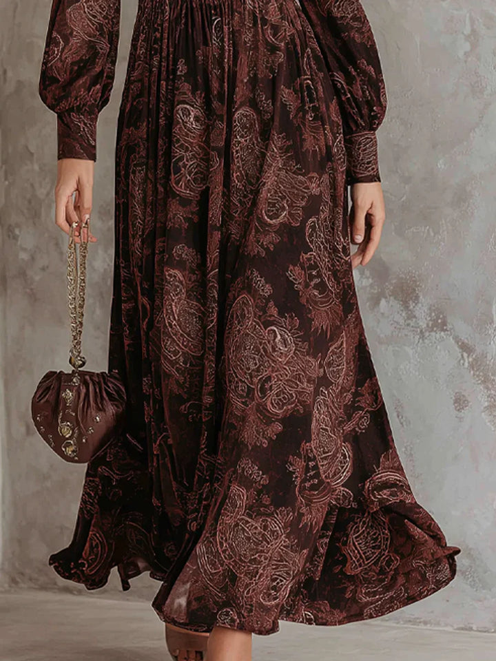 Amvexa™ Paisley Zip Maxi