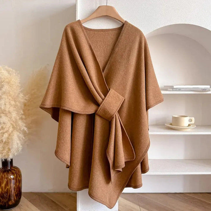 Lorva™ Long Poncho Scarf