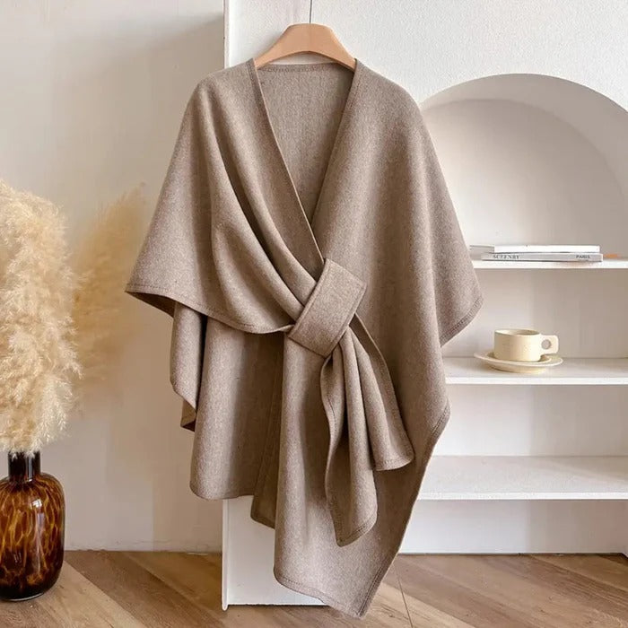 Lorva™ Long Poncho Scarf
