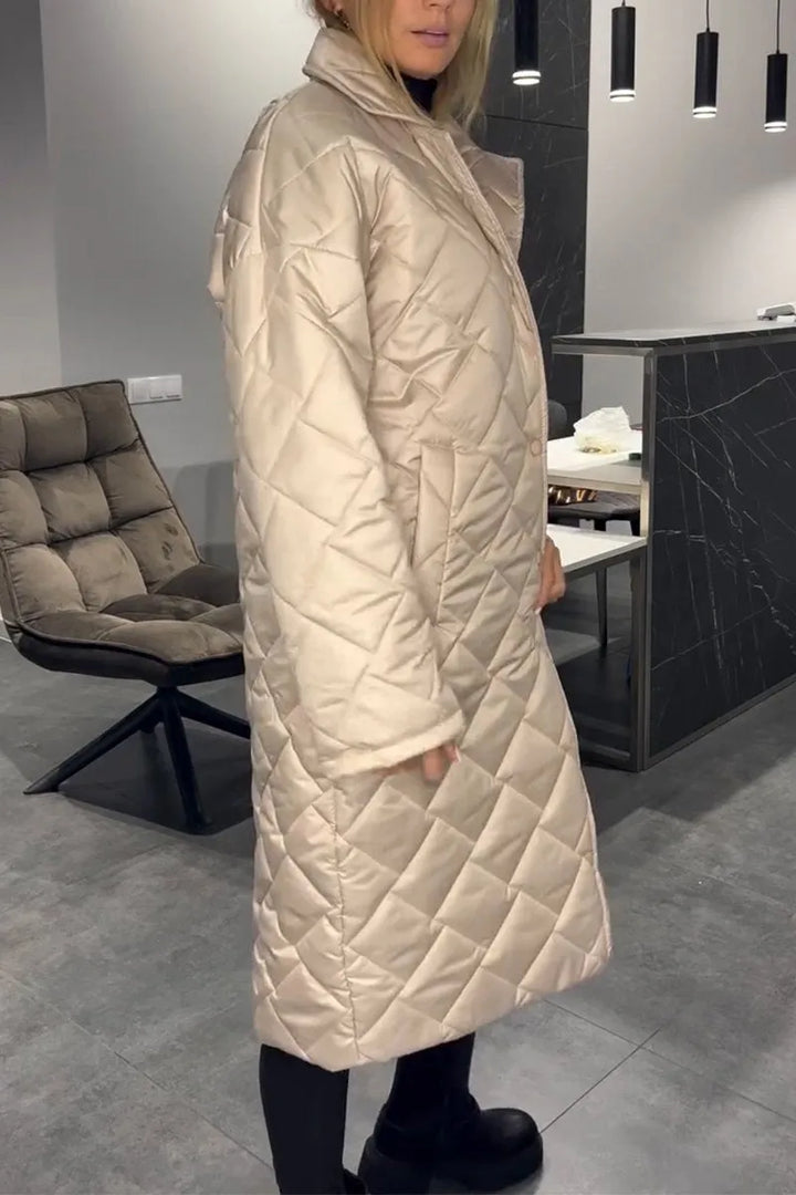 Darne™ Long Quilted Coat