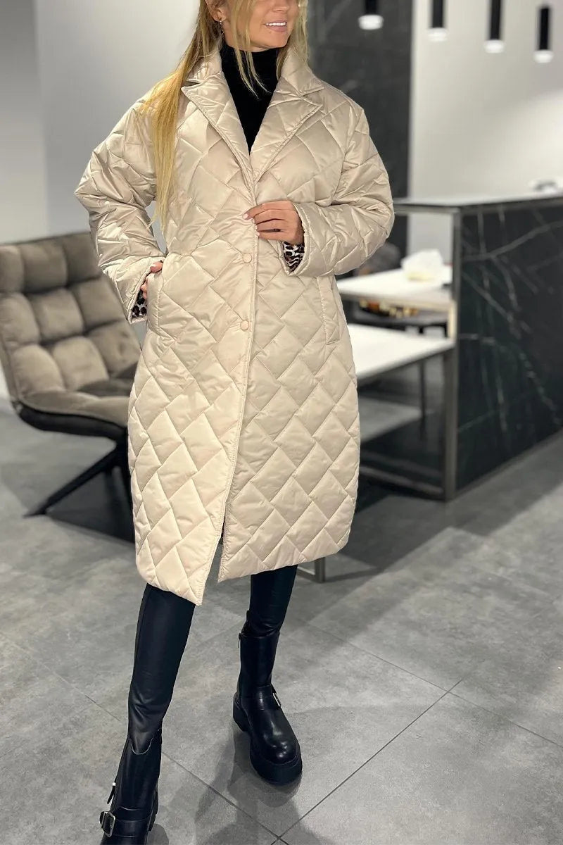 Darne™ Long Quilted Coat