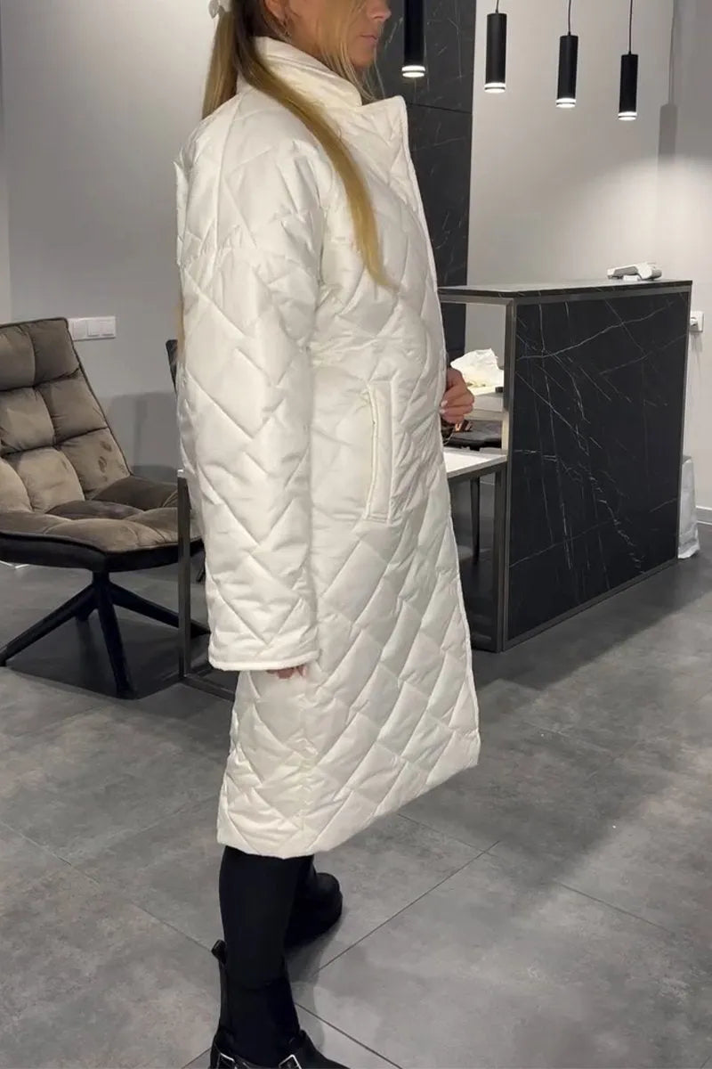 Darne™ Long Quilted Coat