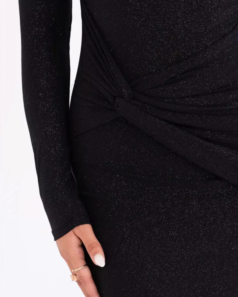 Olyen™ Shiny Maxi Dress