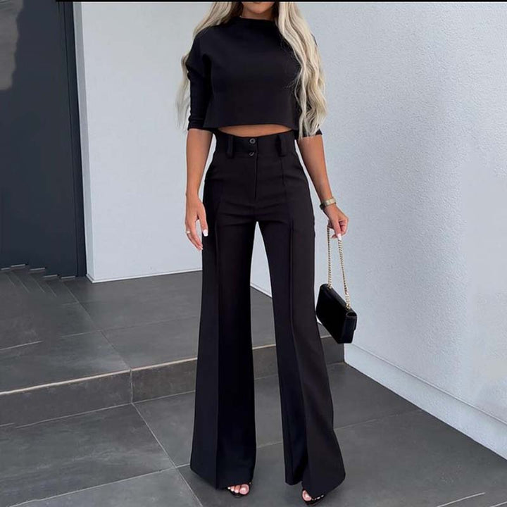 Elvora™ Crop Wide-Leg Set