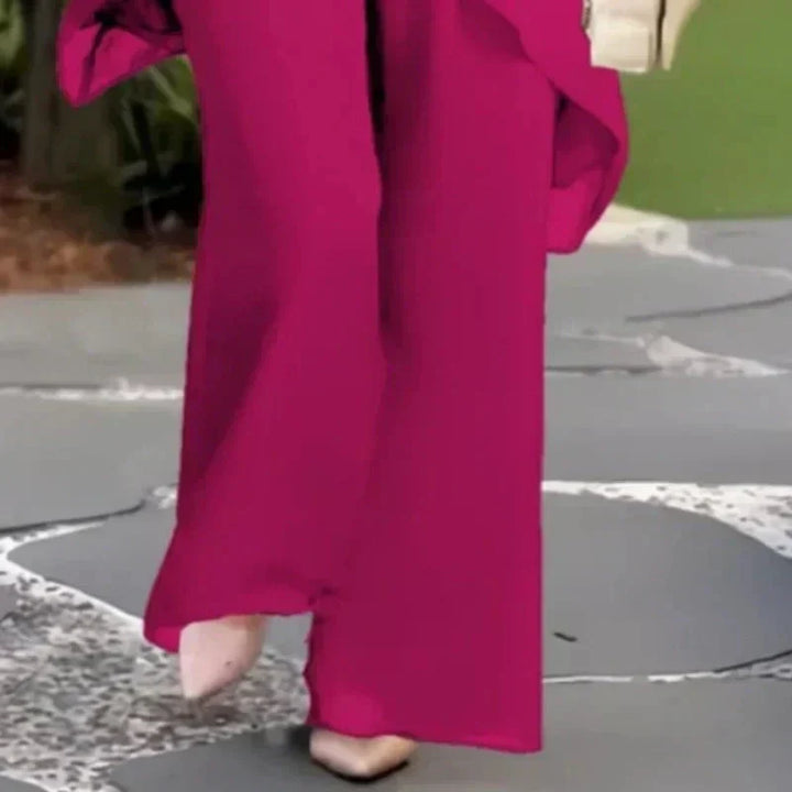 Norixa™ Draped Trouser Set