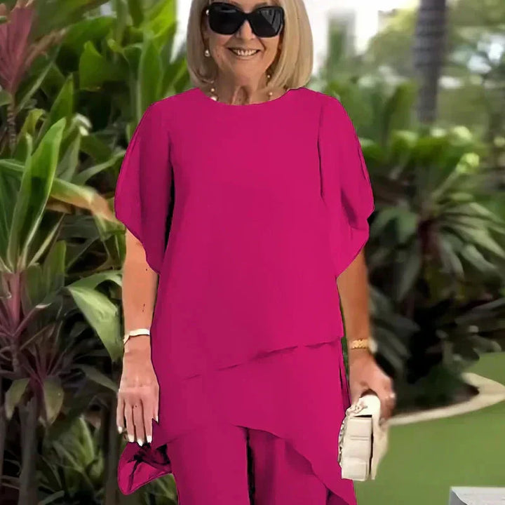 Norixa™ Draped Trouser Set