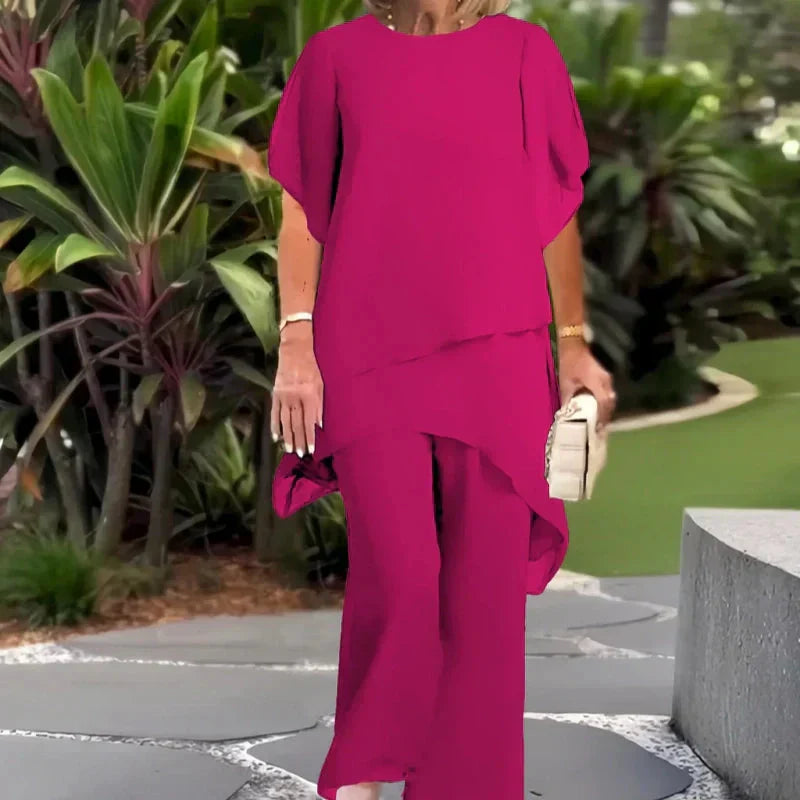 Norixa™ Draped Trouser Set