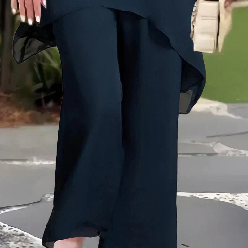 Norixa™ Draped Trouser Set
