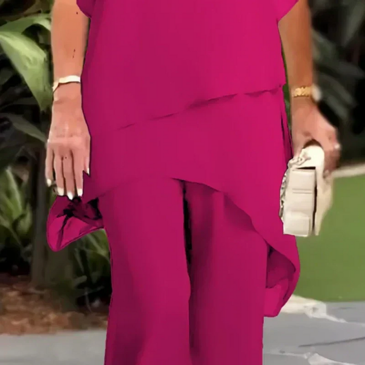 Norixa™ Draped Trouser Set