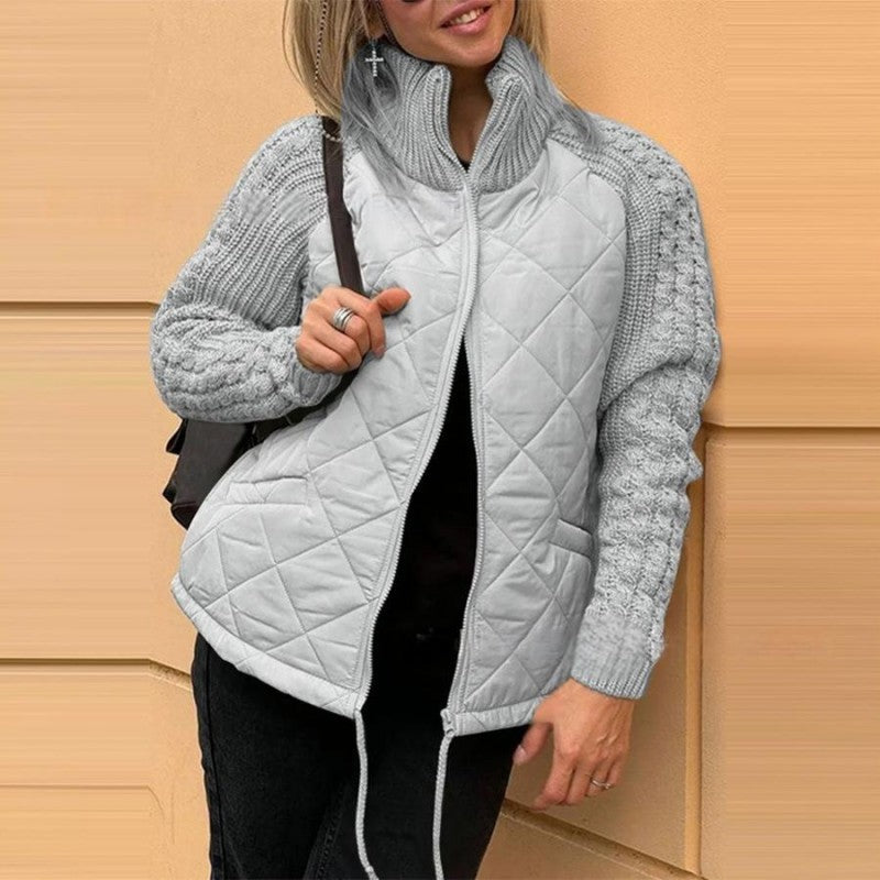Veylorn™ Patchwork Puffer Jacket