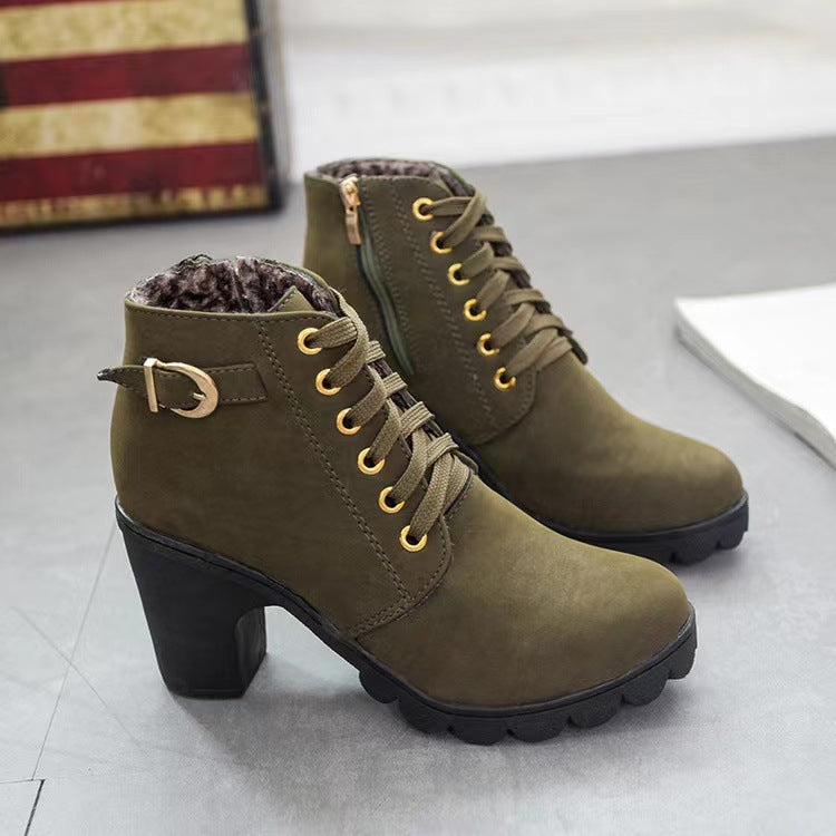 Olyvaris™ ankle boots with block heel