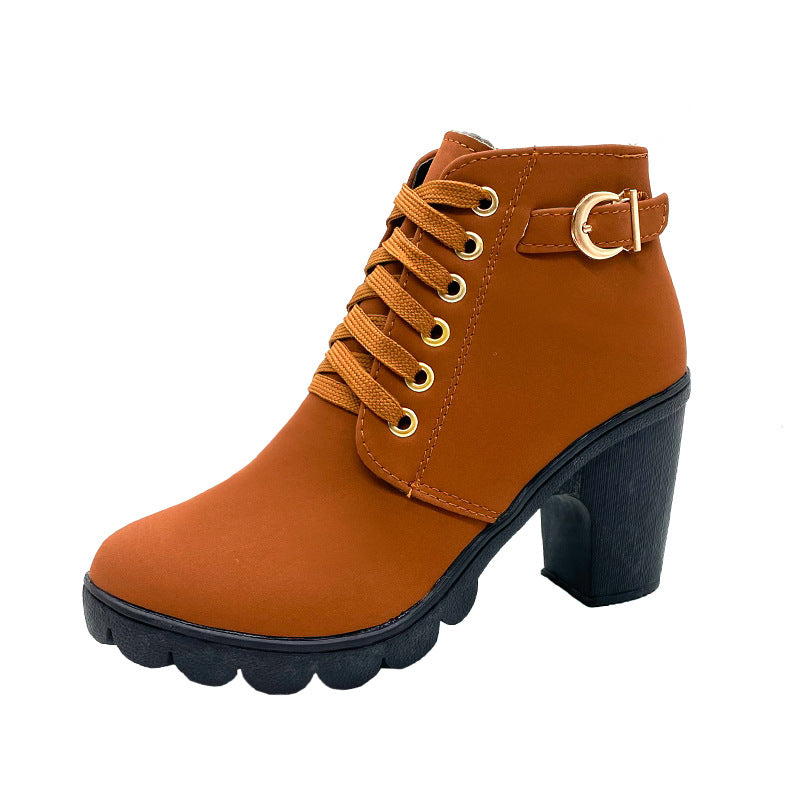 Olyvaris™ ankle boots with block heel